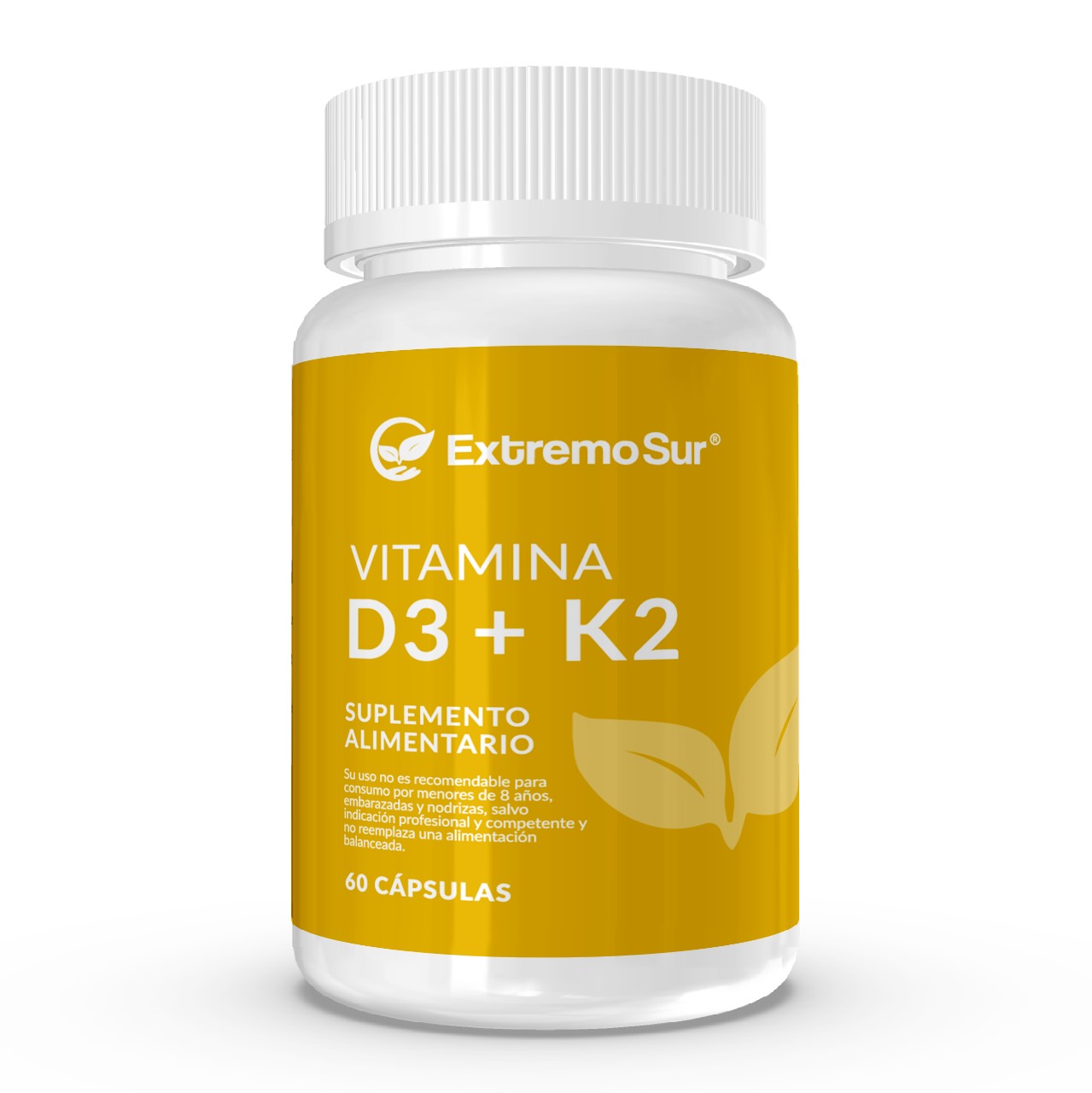 VITAMINA D3 + K2 capsulas, dosis diaría recomendada