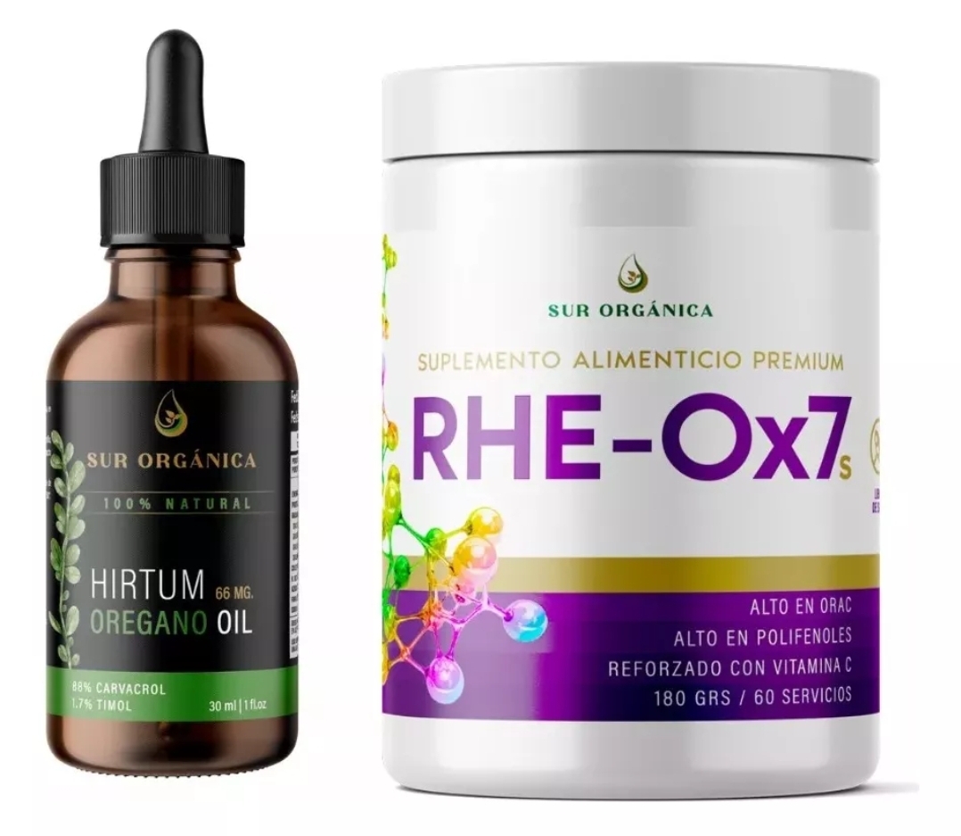 PACK RHE-Ox7 - Aceite Orégano 50mg